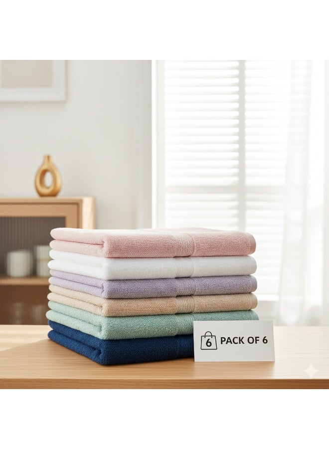 Soft Absorbent Bath Towels Set | Premium Cotton Towels for Bathroom, Shower & Spa | Quick Dry, Skin-Friendly Towels for Home & Hotel Use - Image 2